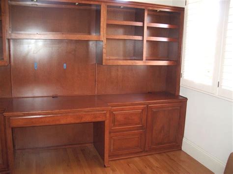 Custom Home Office Cabinets And Built In Desks