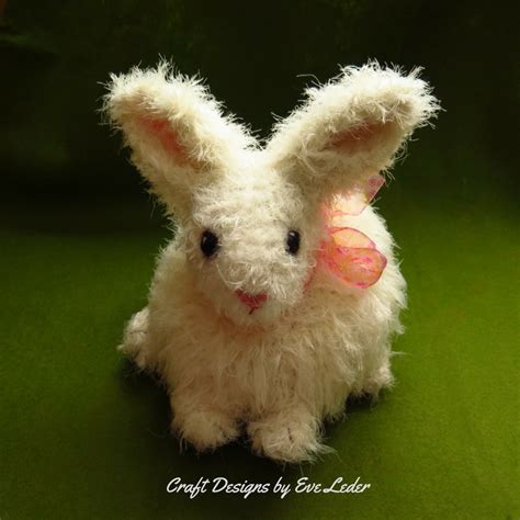 Realistic Bunny Crochet Pattern Craft Designs By Eve Leder