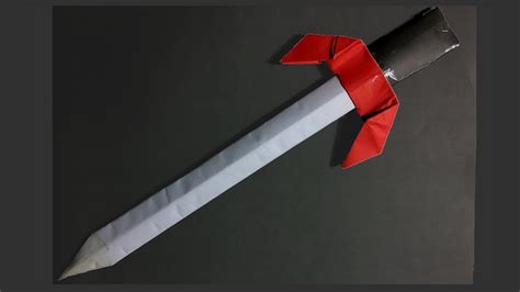 Origami Ninja Sword How To Make Easy Paper Ninja Sword