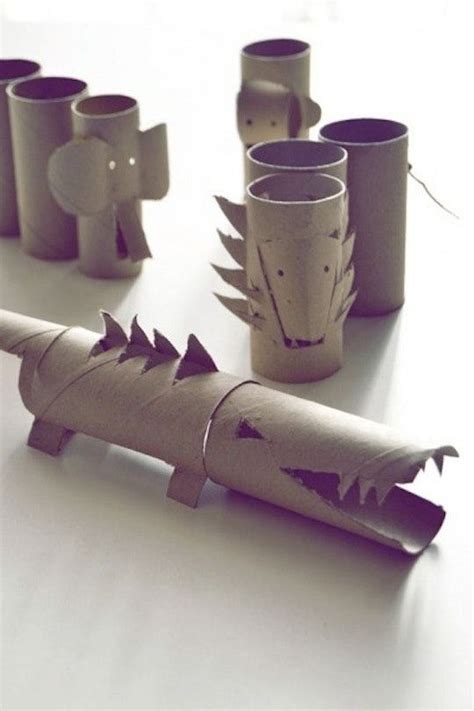 15 Toys You Can Make With Cardboard Toilet Paper Roll Crafts Paper