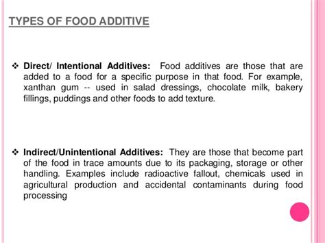 When cooking at home or in artisanal foodmaking, additives would be simple, natural, and few: Food Additives