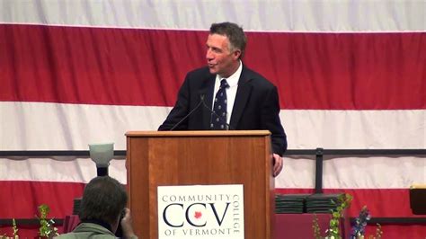 Vermont Lieutenant Governor Phil Scott Commencement Address Youtube