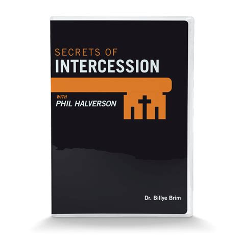 Secrets Of Intercession Dvd Phil Halverson Billye Brim Ministries