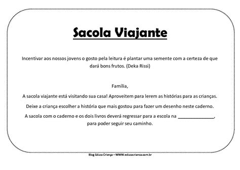 Projeto Sacola Viajante Pdf