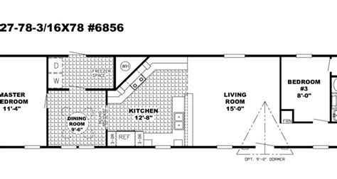 14 Spectacular Single Wide Mobile Home Floor Plans Get In The Trailer