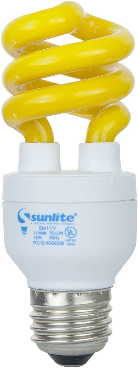 Sunlite Sm11y 11 Watt Mini Spiral Energy Saving Cfl Light Bulb Medium