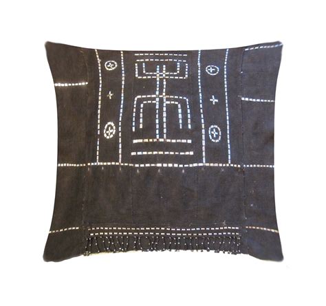 antique-african-metal-mud-cloth-throw-pillow-$750-00-mud-cloth,-throw-pillows,-african-mud-cloth