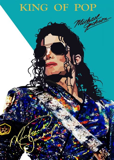 Michael Jackson Poster Print By Capung Studio Displate In