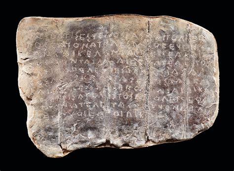 A Doric Greek Inscribed Lead Curse Tablet