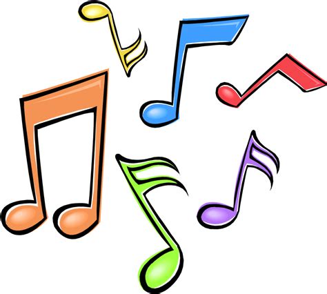 New users enjoy 60% off. Music Notes With Cross Clipart Free Stock 28 Collection - Colorful Music Notes - Png Download ...