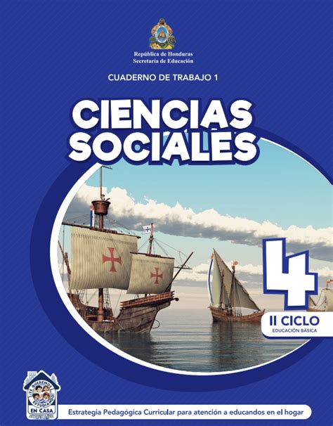 Cuaderno De Trabajo De Ciencias Naturales Cuarto Grado Honduras The