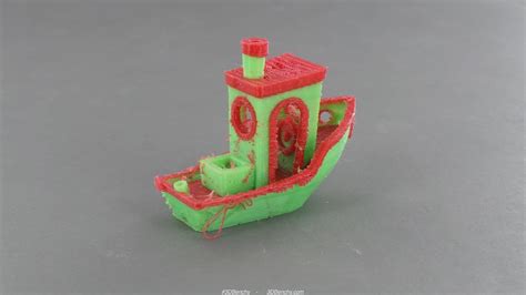 Dual Print Multi Part Color 3d Print Of 3dbenchy V19 Flickr