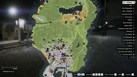 Gta V Map With Postal Codes For Discord
