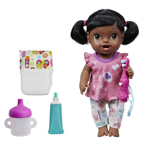Baby Alive Brushy Brushy Baby Doll African American Toys