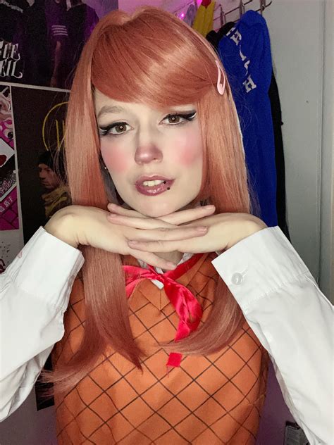 monika ddlc by violet witch cosplayers