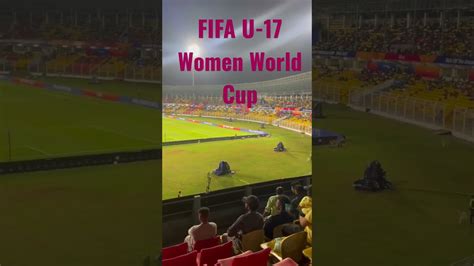 fifa u 17 women world cup goa india canada v s japan japan wins by 2 goals youtube