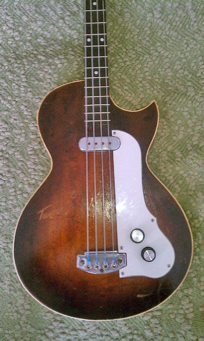 Dallas Tuxedo Bass From Late 1959 Bass Guitar Vintage Bass Guitars Guitar