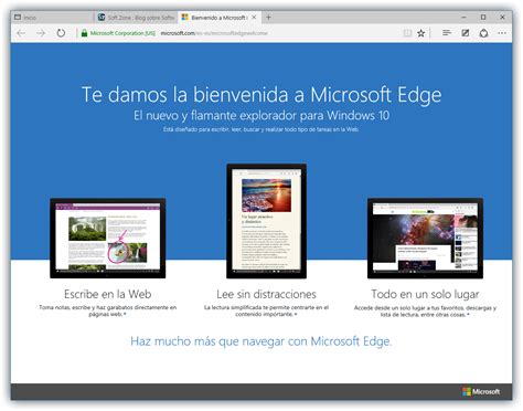 Navegador Microsoft Edge Caracteristicas Ventajas Y Desventajas
