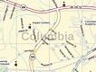 Columbia Map, Tennessee