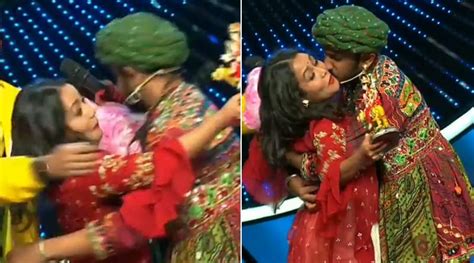 Indian Idol 11 Contestant Kiss On Singer Neha Kakkars Cheek