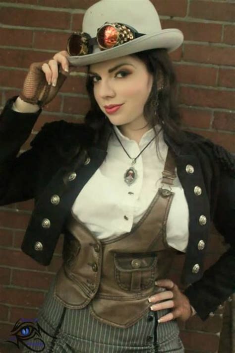 Sarah Hunter Ready For Her Next Adventure Steampunk Women Sexy Steampunk Fashion
