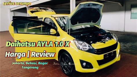 Daihatsu Ayla X Mt At Ayla Tipe X Harga Review
