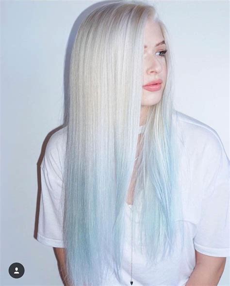 Fabulous Ice Feel Hair Color ️ ️ Blonde Hair Shades Ice Blue Hair