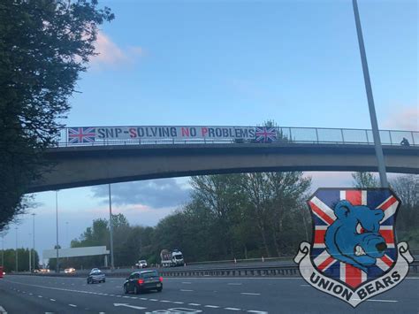 Rangers Union Bears Fans Group Put Up Anti Snp And Anti Independence