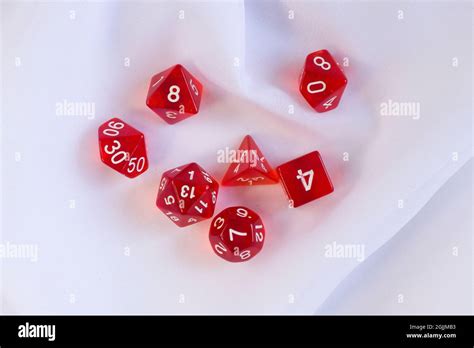 Set Of Dice For Fantasy Dnd And Rpg Tabletop Games Board Game