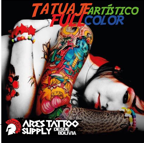 Tatuaje Artístico Full Color Molina Tattoo Ares Tattoo Supplies Bolivia Hotmart