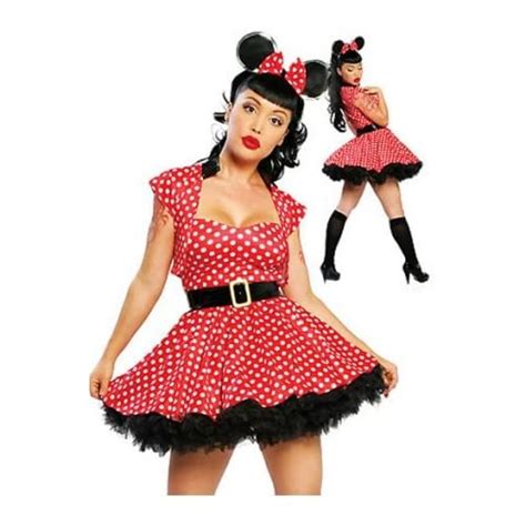Sexy Pin Up Minnie Mouse Halloween Costume 6 8 10 Other Products Everything Else
