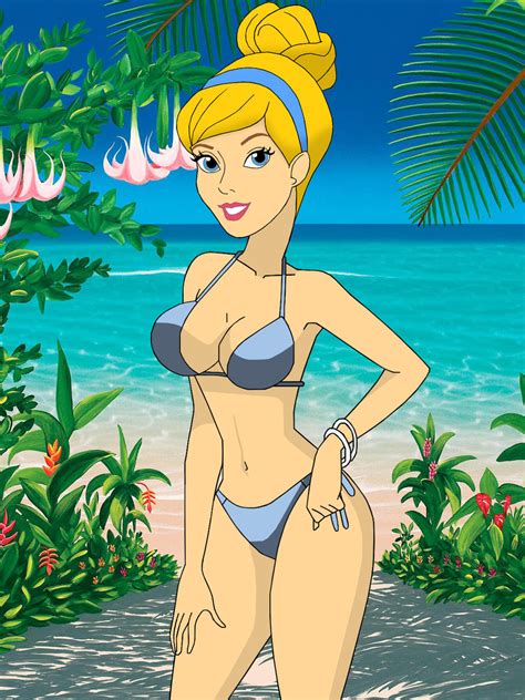 Disney Princess Bikini Series Cinderella Desenhos De Princesa Da My Xxx Hot Girl