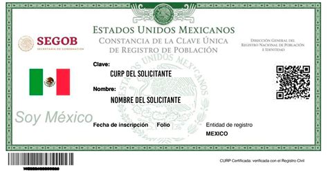 ¿cómo Consultar E Imprimir La Curp En México 765