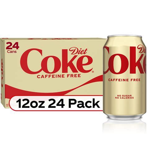 Diet Coke Caffeine Free Soda 12oz Cans Pack Of 24