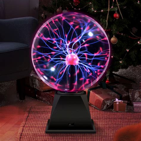 6 Inch Plasma Ball Touch And Sound Sensitive Plasma Globe Extra Large