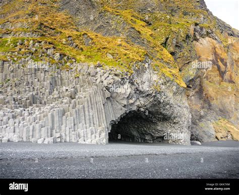 Basalt Cave Or Cavern Stock Photo Alamy