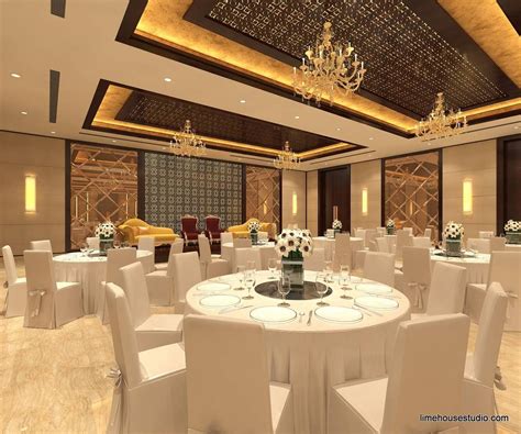 Banquet Hall Interior Designing Projects At Hotel Meenal Residency