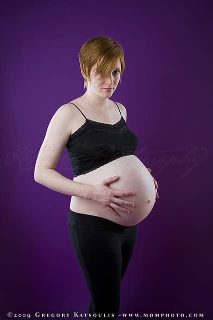 Pregnancy Portrait On Purple Twins02 I Havent Used My