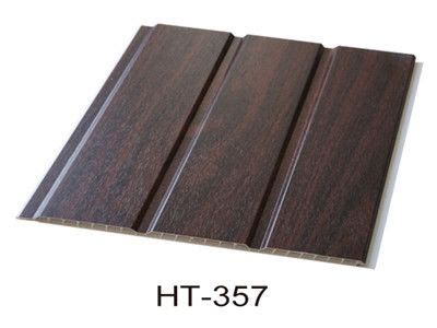 Why choose pvc ceiling panels? Wooden Grain PVC Laminated Ceiling Wall Cladding -Width ...