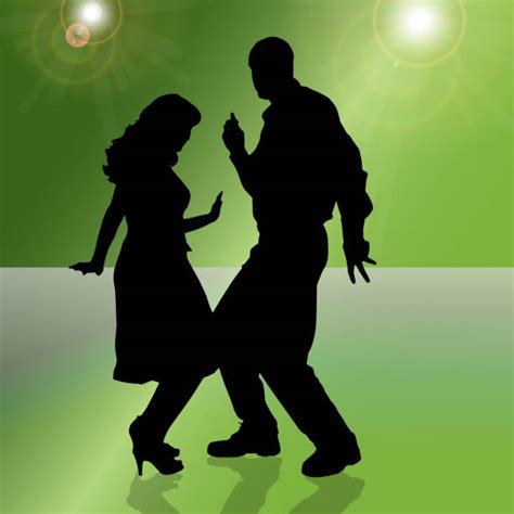 Royalty Free Black Couple Dancing Clip Art Vector Images