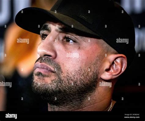 Amsterdam Badr Hari During The Weigh In And Staredown A Day Before
