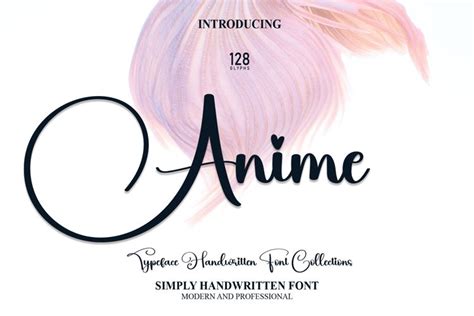 Anime Fonts Letters And Typefaces Font Bundles