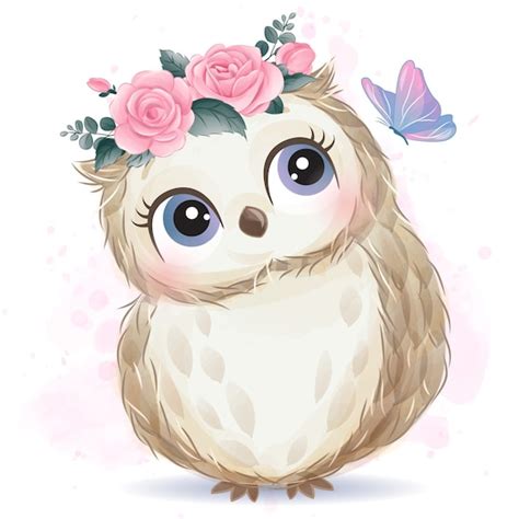 Sexy Owl Clip Art