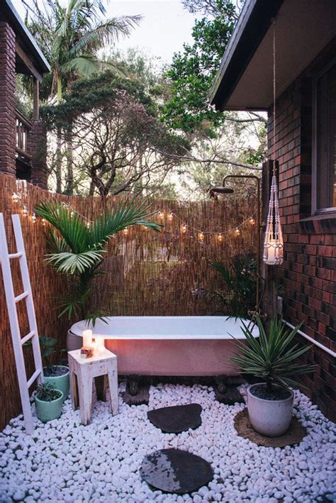 Inspiring Outdoor Tub Ideas Like A Holiday Housetodecor Com