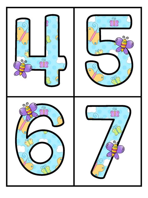 7 Best Images Of Number Flashcards 1 100 Printable Printable Number 6