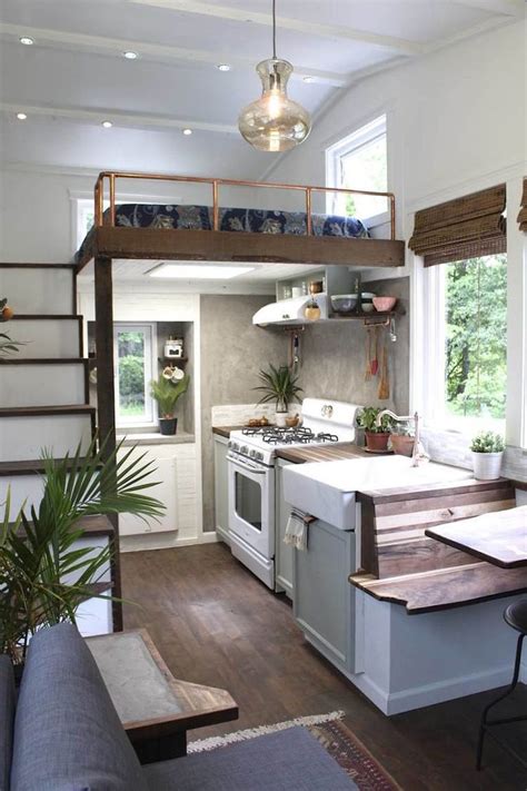 Inspiration For Your Own Tiny House With Small Kitchen Space5 Tiny
