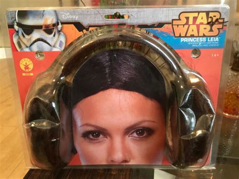 Rubies Costume Womens Star Wars Princess Leia Headband W Hair Buns