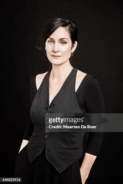 Carrie Anne Moss From Amcs Humans Poses In The Getty Images News