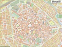 Vercelli Mappa | Italia | Mappe di Vercelli