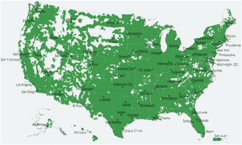 Qlink Wireless Coverage Map Map Of Usa With Rivers